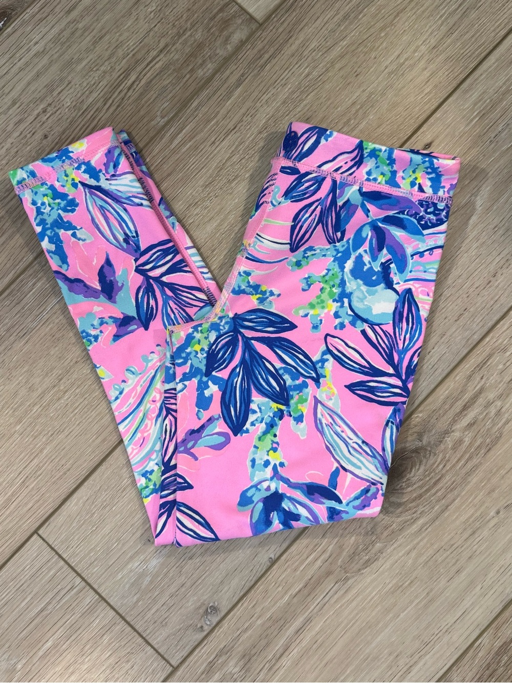LILLY PULITZER | Girls Luxletic Mini Weekender Leggings Bottoms Medium 6-7